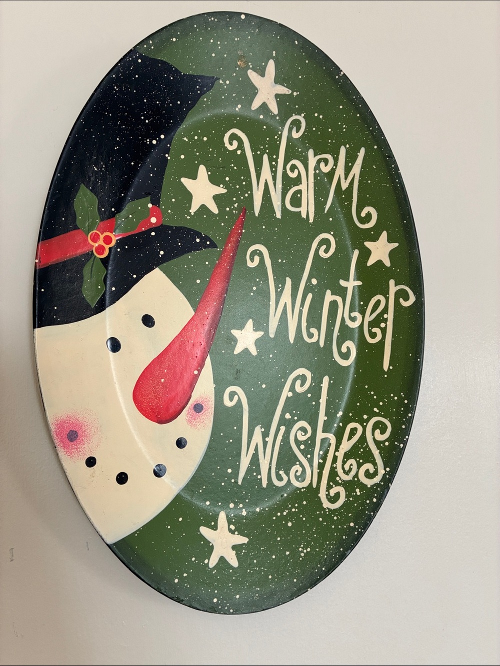 Celebrate It - WARM WINTER WISHES DOOR/WALL DECOR